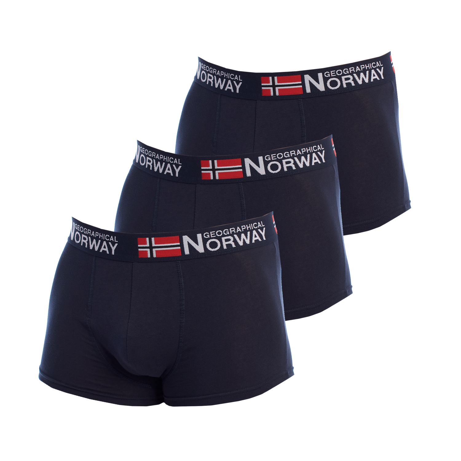 Pack-3 Boxershorts Geographical Norway GN1000 Mann Image