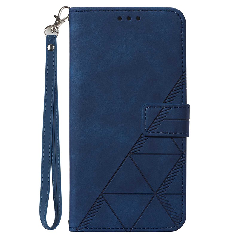 Phone Case For Samsung Galaxy S25 S24 S23 S23 FE S22 S21 Ultra Plus A55 5G A35 5G A25 A15 Back Cover with Stand Holder with Wrist Strap Card Slot Retro TPU PU Leather