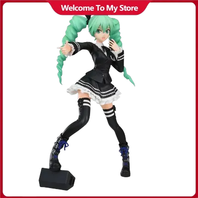 In Stock Genuine Vocaloid Singer Project DIVA- Arcade Future Tone Hatsune Miku Dark Angel 23cm Model
