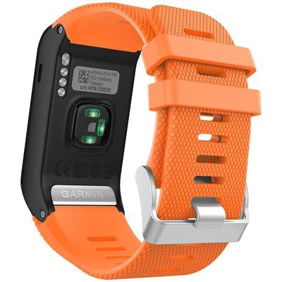 Garmin vivoactive hr watch band, soft silicone replacement watch band only for garmin vivoactive hr sports gps smart watch with adapter tools