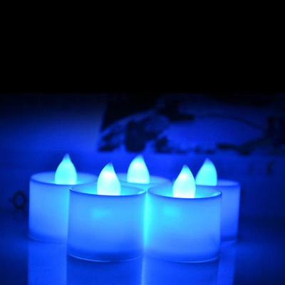 24pcs/set LED Candles Battery Operated Candles Batteries Lights Candles to Create Warm Ambiance Naturally Flickering Bright for Halloween