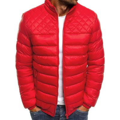Men's Quilted Jacket Puffer Jacket Puffer Winter Jacket Winter Puffer Coat Winter Outdoor Insulated Packable Lightweight Outerwear Windbreaker Jacket Lightweight Puffer Jacket Full Zip Traveling