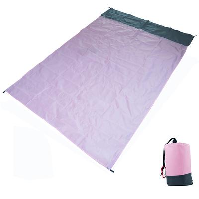 Camping Mat Waterproof Pocket Beach Blanket Outdoor Grounding Mat Mattress Picnic Pocket Carpet Rug Sand Beach Mat Portable Folding Lightweight Sleeping Bed Pad
