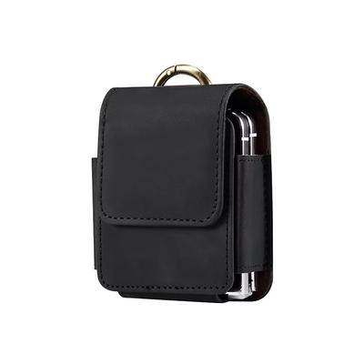 Men's Samsung Z Flip 6/5/4/3/2/1 Universal Phone Case Leather Case Belt Waist Bag Prop PU Leather Bag Phone Wallet Vintage Belt Phone Protective Case