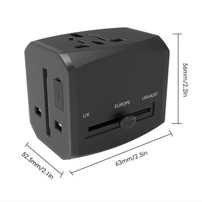 Small Travel Plug Multi-Function Power Conversion Plug Global Universal Power Adapter Socket Smart Travel Fast Charging Equipment