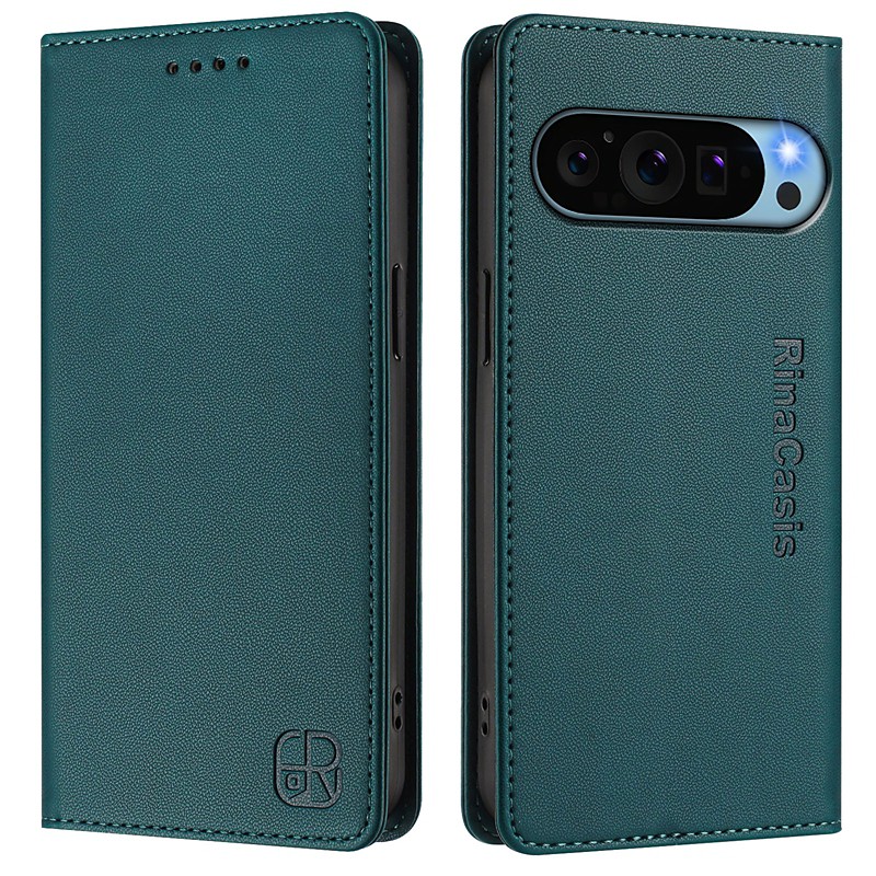 Phone Case For Google Pixel 9 Pro Pixel 9 Pro XL Pixel 8 Pro Pixel 8 Pixel 9 Pixel 7 Pixel 7 Pro Pixel 6 Pixel 6 Pro Flip Cover with Stand Holder Magnetic Support Wireless Charging Retro TPU PU