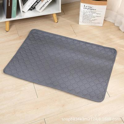 Dog Mat,Pet Urine Pad Can Be Repeatedly Washed Dog Urine Pad Absorbent Non-Slip Waterproof Diaper Pad Training Cat Urine Not WetPet Mat