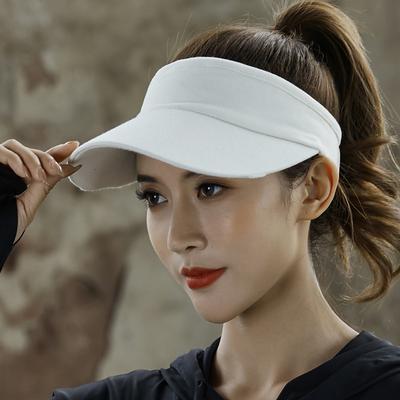 Cotton Baseball Cap Running Cap Visor Hats Men's Women's Hat Solid Colored Adjustable Lightweight Breathable for Fitness Running Jogging Autumn / Fall Spring Summer White Black Purple