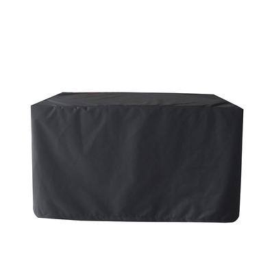 Patio Table Cover Veranda Rectanguler Black Waterproof Outdoor Dinner Protector Dust-Proof Table Desk Cover Furniture Covers with Storage Bags for Garden Outdoor Indoor Furniture