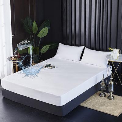 Queen Full King Protective Bed Cover Waterproof Mattress Protector Fitted Sheet Bed Protector Soft Fitted Sheet Breathable Comfortable 5-Sided Protection Against Bugs Dust Mites