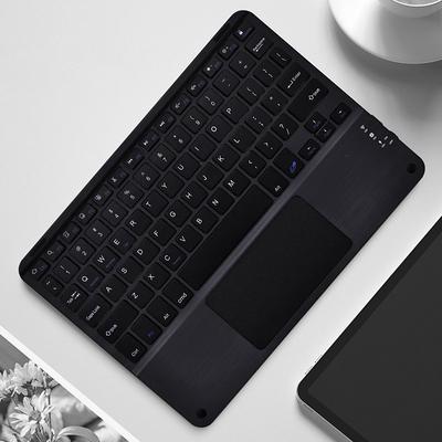 Wireless BT 3.0 Keyboard 59 Keys Ultra-slim Mini BT Keyboard with Touch Pad Support Android Windows iOS System for Laptop Phone Tablet