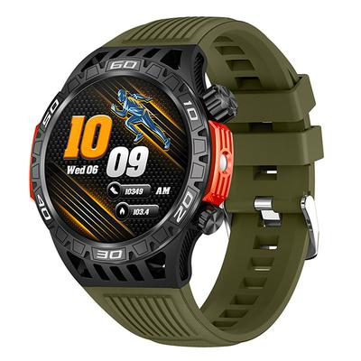 HT22 Smart Watch 1.46 Inch Screen Bluetooth Call IP68 Waterproof LED Flashlight Large Battery 100 Sports GPS Fitness Track Smart Watch