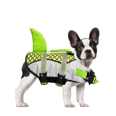 Dog Vest Life Vest Dog Life Jacket Shark Fashion Cute Reflective Sports Outdoors Safety Beach Pool Dog Clothing for Husky Golden Retriever Bichon Frise Pomeranian Small