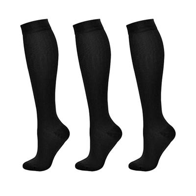3 Pairs Compression Socks, 15-20mmHg Neuropathy Socks Bunion Socks Closed Toe Compression Stockings for Men Women,Suit for Running,Nurse,Travel,Cycling,Athletic