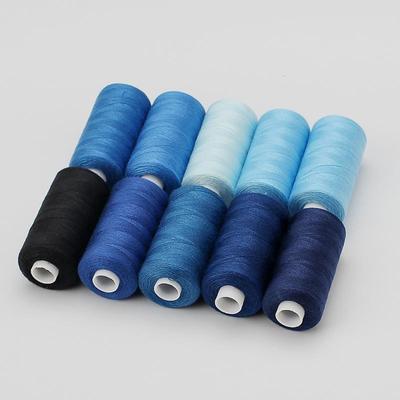 10 Spools Sewing Threads Kits 400 Yards/ Spool Polyester Thread Quilting 402 Thread Assortment for Hand Machine Sewing Embroidery