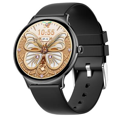 iMosi 1.43 inch AMOLED Smartwatch Fitness Running Watch Bluetooth Pedometer Call Reminder Activity Tracker Compatible with Android iOS Women Men Long Standby Hands-Free Calls Waterproof IP 67