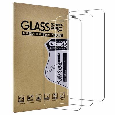 3 Pack Screen Protector For Apple iPhone 16 iPhone 15 Pro Max Plus iPhone 14 13 12 11 Pro Max Mini X XR XS Max 8 7 Plus Tempered Glass Anti-Fingerprint High Definition Scratch Proof