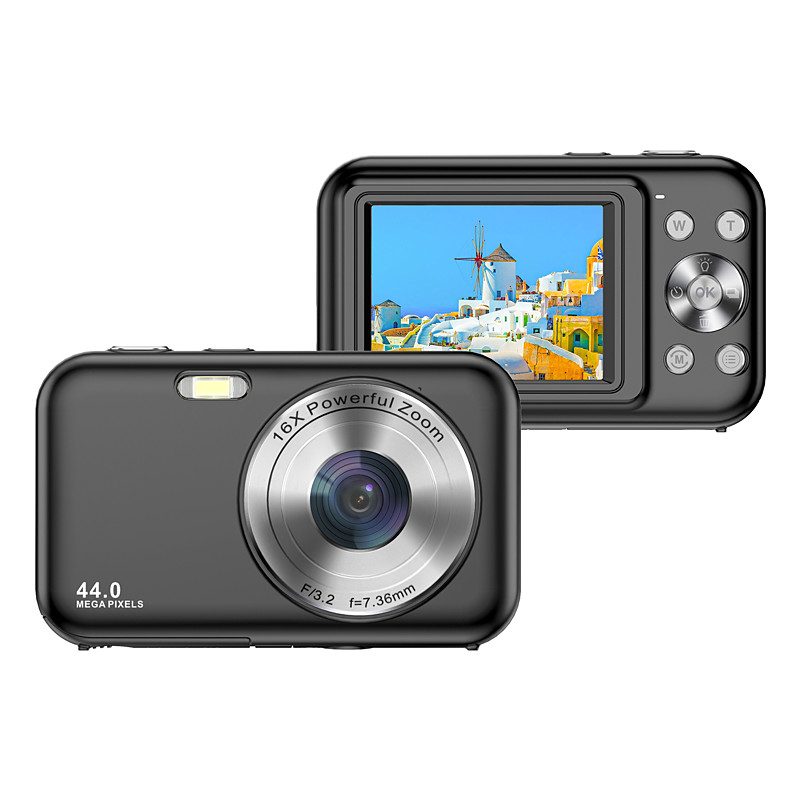 Digital Camera FHD 1080P Camera 44MP Digital Point And Shoot Camera 16X Zoom Small Camera Affordable Digital Cameras for Travel