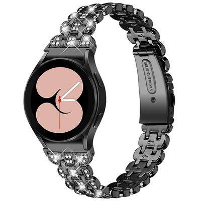 Watch Band for Samsung Watch 7/6/5/4 40/44mm, Galaxy Watch 5 Pro 45mm, Galaxy Watch 4/6 Classic 42/46/43/47mm, Watch 3, Active 2, Gear S2 Alloy Replacement Strap 20mm Wristband
