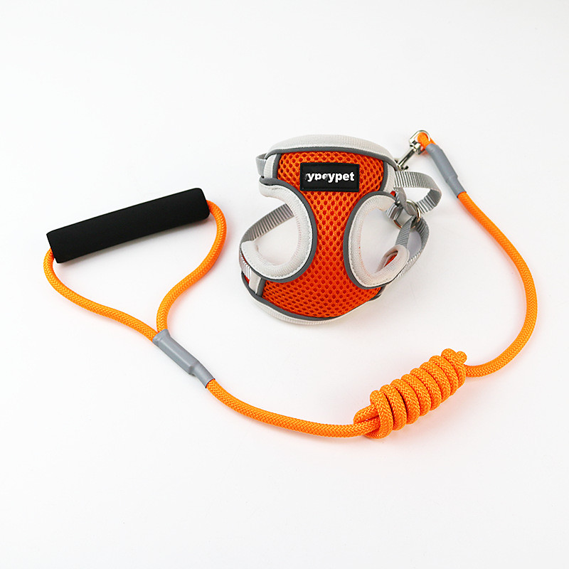 Vest Style Chest Strap Dog Traction Rope Reflective And Breathable Pet Traction Rope Cat Chest Strap Pet Supplies