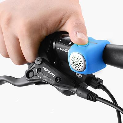 ROCKBROS Electric Bike Horn / Bell Waterproof Lightweight for Road Bike Mountain Bike MTB Cycling Bicycle Silica Gel Green Black Red 1 pcs / IPX 4