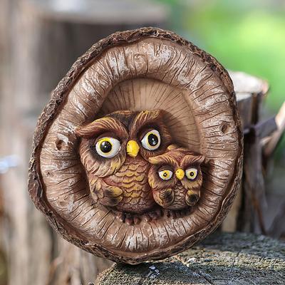 Garden Gnome Statue Elf Out The Door Tree Hugger Garden Peeker Yard Art Tree Sculpture Tree Gnome Decoration Outdoor for Patio Yard Lawn Porch Ornament
