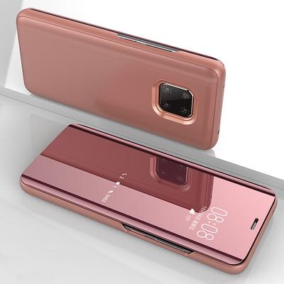 Smart Mirror View Smart Flip Phone Case For Huawei Mate 30 Pro Mate 20 Pro Mate 20X Mate 10 Pro Stents Cover