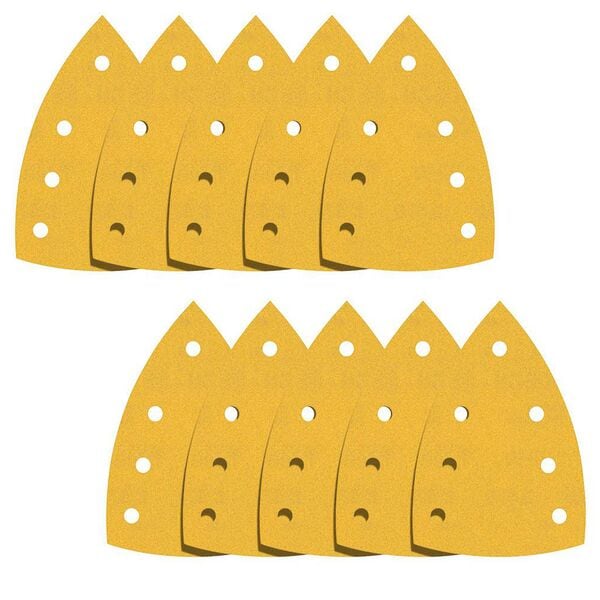 BOSCH Schleifblätter »EXPERT C470 Best for Wood and Paint« Körnung 240 10er-Pack braun, 10 cm Image