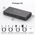 Switch KVM USB C HDMI 1 monitor 2 computer 4K a 60 Hz, switch a 2 porte per 2 PC Condividi 1 monitor