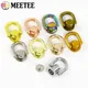 10-30 Pz 10mm Metallo D Anello Stud Rivetto Fibbia Borsa Catena Clip Laterale Vite Connettore Gancio Tessitura Cinghia Chiusura Accessori Artigianali FAI DA TE
