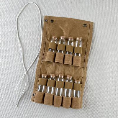 Outdoor Camping Spice Bottle Bag Set Camping Picnic Seasoning Bottle Storage Bag