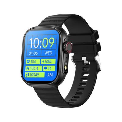 696 ZW39 Smart Watch 2.01 Fitness Watch Bluetooth Pedometer Temperature Monitor Call Reminder IPX0 Waterproof iOS Android Compatible