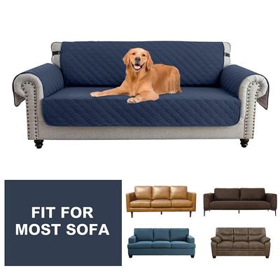 100% Waterproof Quilted Sofa Covers Couch Cover Sofa Cover Recliner Cover for Dogs,Couch Protector Non-Slip Sofa Slipcover for 1/2/3/4 Cushion Couch Reclining Furniture Protector for Pets, Kids,Dog