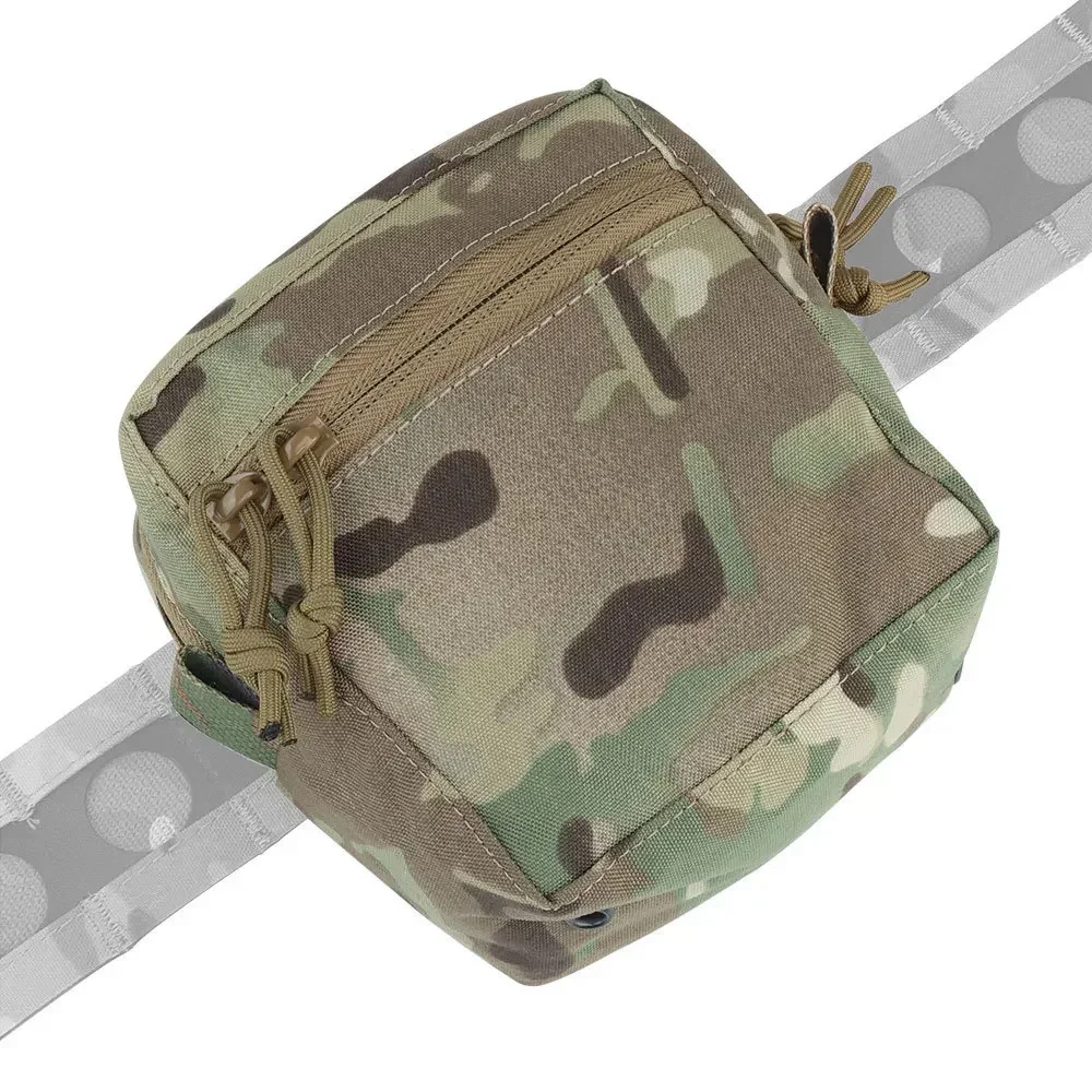 Custodia tattica Molle Admin GP Borse Borsa EDC piccola utilità per cintura tattica e borsa portaoggetti per gilet Molle Borsa da caccia