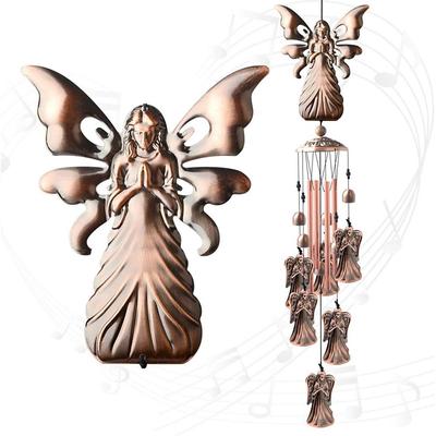 Pure Hand-Made Copper Wind Chimes,Animals Wind Chimes for Outside Clearance Copper Windchimes Outdoors Patio Decor House Warming Gifts Outdoor Wind Chimes Garden Decor for Outside Porch Yard Decoratio