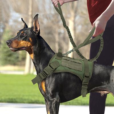Dog Pets - Tactical Harness Vest Durable Outdoor Hunting Running Medium Dog Large Dog 1 set