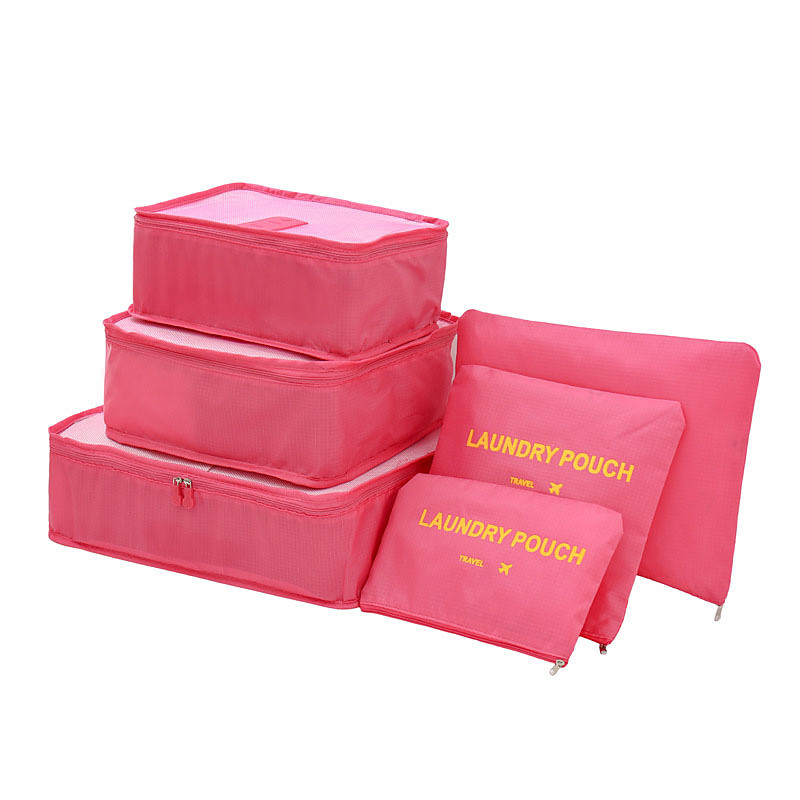 Compression Travel Packing Cubes Set for Luggage Storage and Backpack Organizer Space Savers, 6PCS Travel Storage Bags for Clothes, Suitcase Organizer Pouches, Wardrobe and Luggage Packing Cubes