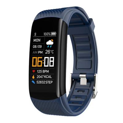 696 C5S Smart Watch 0.96 inch Smart Band Fitness Bracelet Bluetooth Call Reminder Heart Rate Monitor Sedentary Reminder Compatible with Android iOS Women Men Message Reminder IP 67 31mm Watch Case