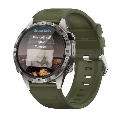 GT45 Smart Watch Men Bluetooth Call Outdoor Sports Voice Assistant Compass Health Monitoring Fitness Tracker Smartwatch