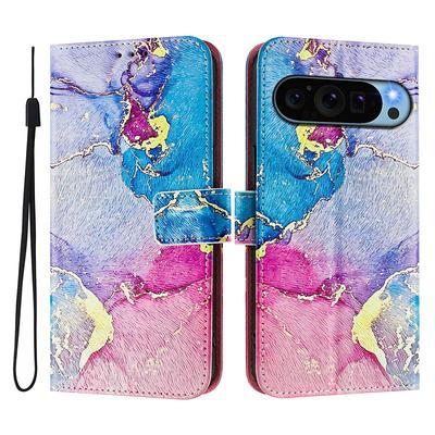 Phone Case For Google Pixel 9 Pro Pixel 9 Pro XL Pixel 8 Pro Pixel 8 Pixel 9 Pixel 7 Pixel 7 Pro Pixel 6 Pixel 6 Pro Wallet Case with Stand Holder Magnetic Full Body Protective Retro TPU PU Leather