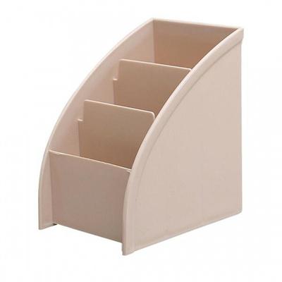 1PC Plastic Desktop Storage Box Cell Phone Holder TV Remote Control Stand Box