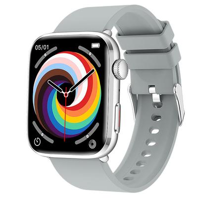 T90 Smart Watch with 1.91 Screen, Fitness Tracker, Temperature Monitor, Call Reminder, Compatible with Android iOS, Waterproof