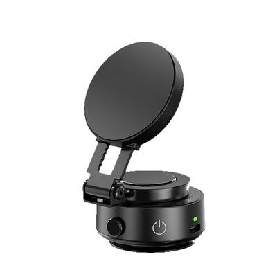 Vacuum Magnetic Car Phone Holder 360 Degree Rotating Expandable Mount with Strong Suction for Dashboard and Windshield
