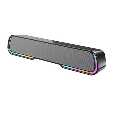 RGB Light Wireless Bluetooth Soundbar Hi-Fi Stereo Speaker Upgraded Version Of High Sound Quality For SmartPhone/Tablet/Computer TVHome Theater TV Strong Bass Sound Bar With Remote Control