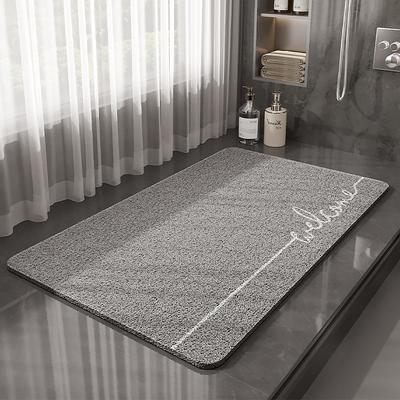 Non Slip Bathtub Mat,Loofah Shower Mat,Washable Fast Drying Bath Tub Mats,Foot Scrubber Mat,Anti Slip Shower Safety Mat