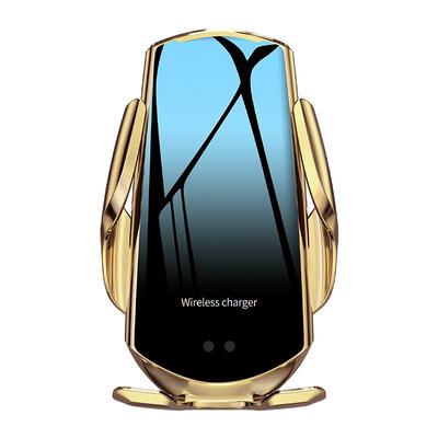 Q6 Wireless Car Charger Fast Charging Auto-Clamping Car Phone Holder Mount Car Air Vent Holder Compatible with iPhone 14/13/12/12ProMax/XS/XR/X/8/8 Samsung S22/S21 LG Huawei Google Pixel
