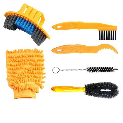 StarFire Bike Cleaning Kit Bicycle Cycling Chain Cleaner Scrubber Brushes Mountain Bike Wash Tool Set Bicycle Repair Tools Accessories