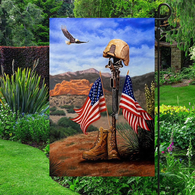 United States 250th Anniversary 4th of July Independence Day Garden Flag 12 x 18 Inch Yard Flags, Egale Small Garden Flags for Outside, Outdoor Flags, Holiday Garden Flags for All Seasons