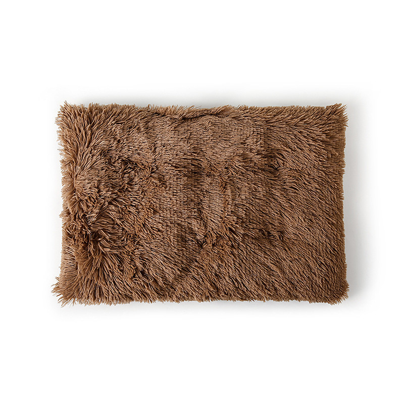 Pet Mat Dog Mat Long Plush Winter Warm Sleep Pet Mat Dog Bed Comfortable Cat Nest Dog Nest Pet Supplies