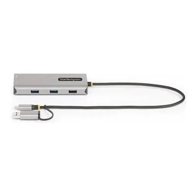 StarTech.com USB-C Multiport Adapter w/Attached USB-C to USB-A Dongle, Dual HDMI